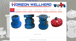 Desktop Screenshot of horizonwellheadllc.com